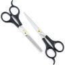 Набор ножниц DEWAL Easy Step B1-9 — прямые и филировочные, 6,5″